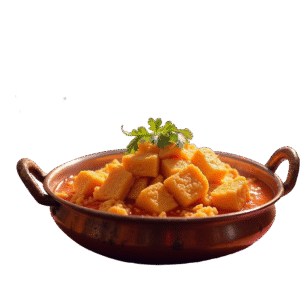Kadai Paneer <span>(Paneer cooked with peppers in spiced tomato gravy)</span>